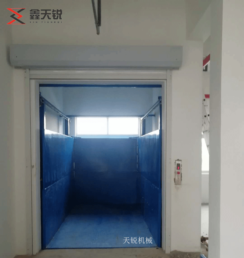 克拉玛依上货专用导轨式升降货梯